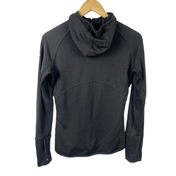 ICEBREAKER Merino Black Tech Trainer Hybrid Jacket Size S - Picture 5 of 9